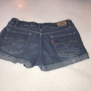 Levi's Shorts - Girls Levi jean shorts, size 14 Levi's Shorts - Girls Levi jean shorts, size 14